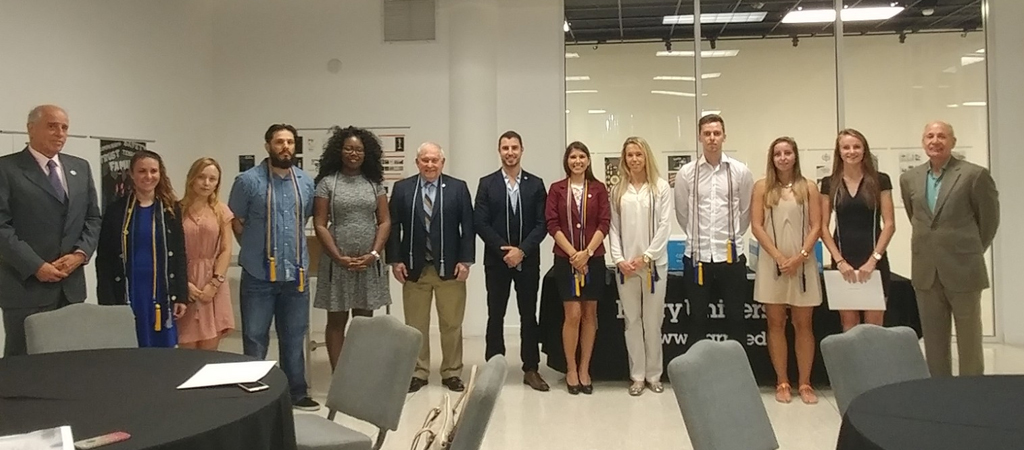 School of Business students inducted into honor societies