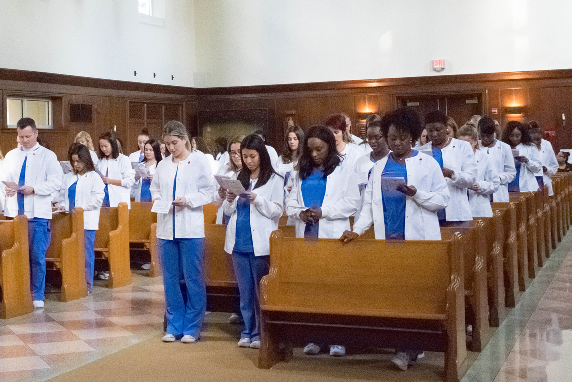Undergraduate nursing program celebrates White Coat Ceremony