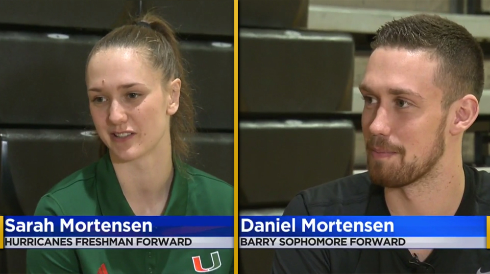 Danish Siblings Travel 5,000 Miles To Chase College Basketball Dream
