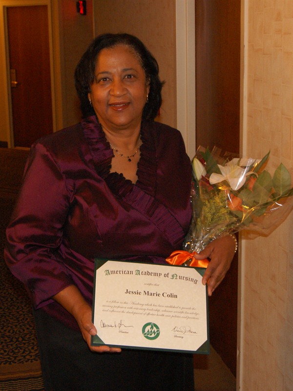 Professor Colin one of two Florida nurses inducted into American Academy of Nursing