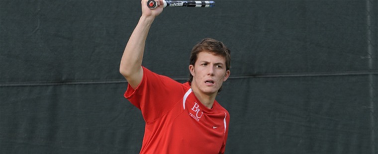 Men's Tennis Speared by Tritons