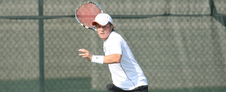 Men's Tennis Takes Win In First Round Of Regional Tournament