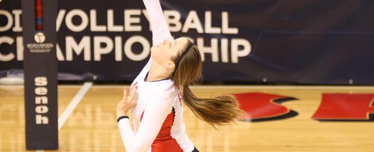 Volleyball Earns First Conference Win