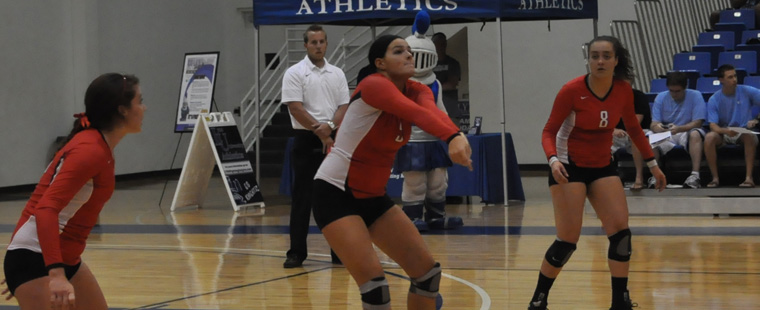 Volleyball Falls To Wolves In Five