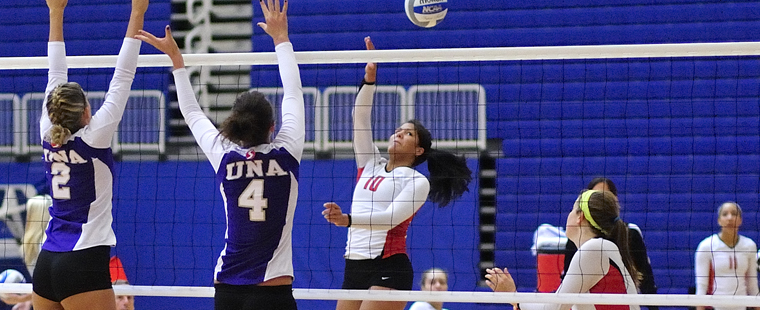 Volleyball Falls To Sharks