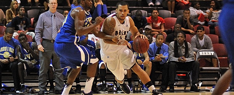 Barry 'Bucs' Trinity in Men's Basketball Rout