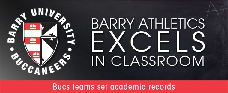 Barry Athletics Excels in Classroom