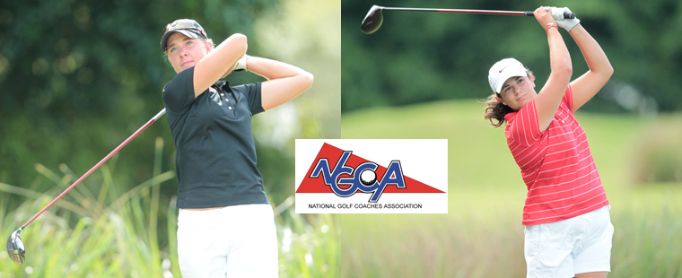 Women's Golf Pair Named NGCA Scholar All-Americans