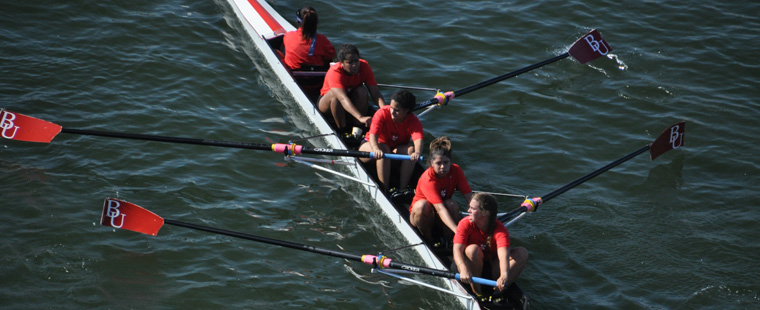 Bucs' Rowing Caps Fall with Pair of Victories