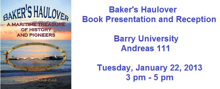 Baker's Haulover, A Maritime Treasure of History and Pioneers Book Presentation and Signing
