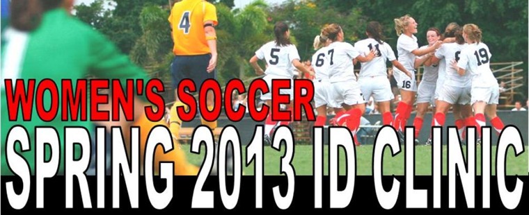 2013 Women's Soccer ID Clinic 