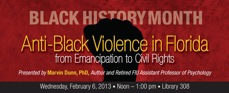 Anti-Black Violence in Florida: from Emancipation to Civil Rights