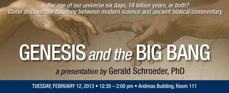 Presentation: "Genesis and the Big Bang"