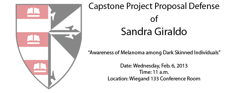 DNP Capstone Project Proposal Defense of Sandra Giraldo