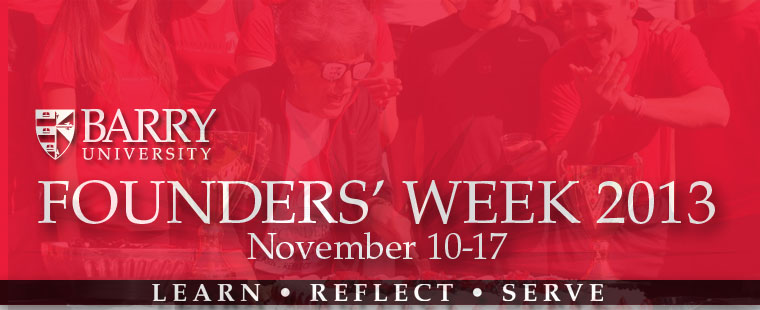 Founders' Week 2013 - Save the Date