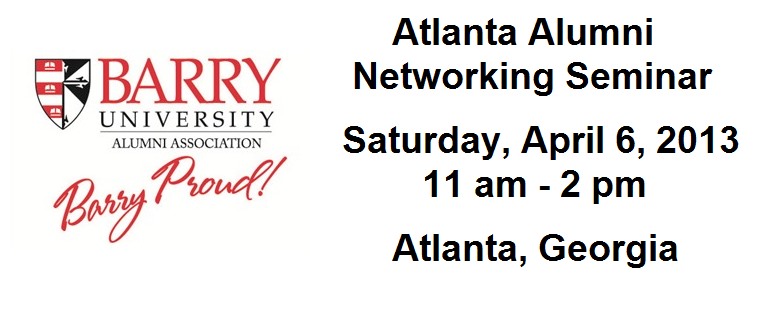 Networking Seminar for Atlanta Barry Alumni