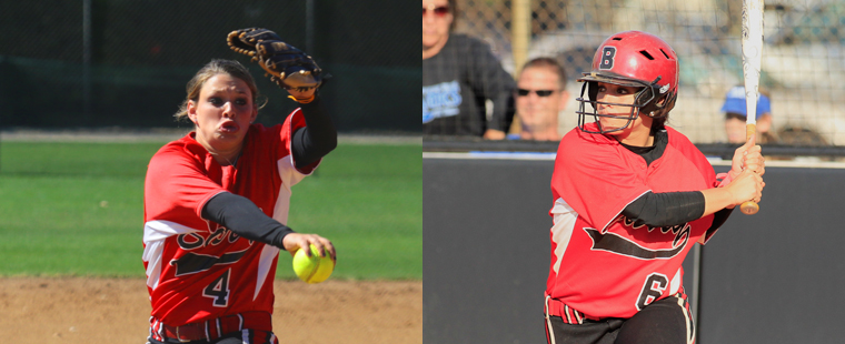 Softball Sweeps SSC Players Of The Week