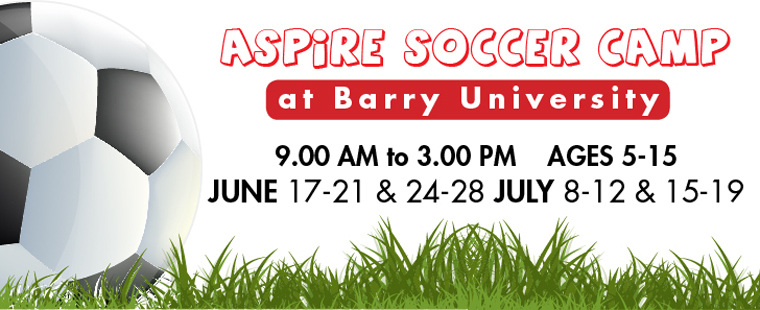 Aspire Soccer Camp At Barry University