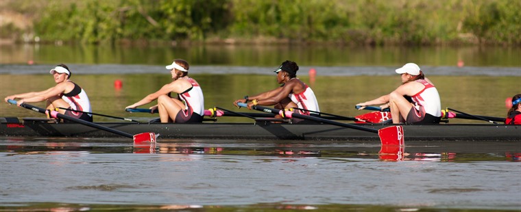 Rowing Wins Pair of Heat Races at Dad Vail