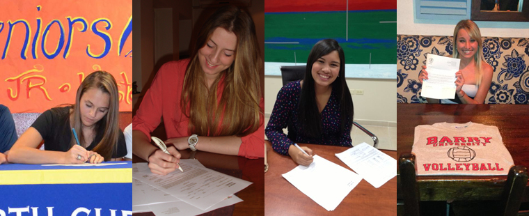 High 5: Volleyball Signs Quintet for 2013