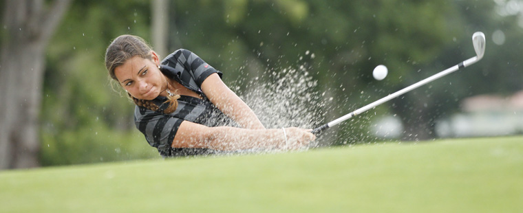 Women's Golf Stays in 3rd with 1 Round to Play