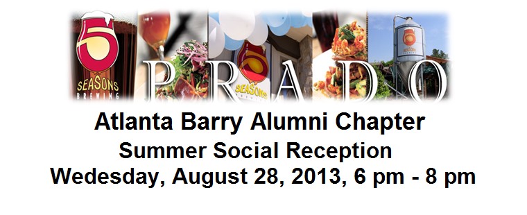 Atlanta Barry Alumni Chapter Reception