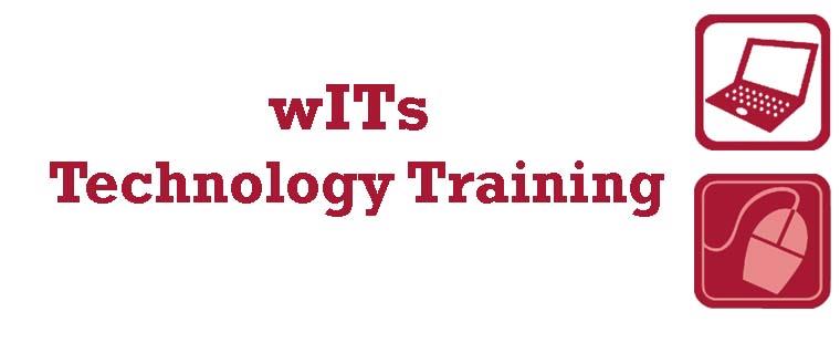 October 2013 wITs Technology Training