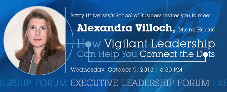 Executive Leadership Forum presents Alexandra Villoch