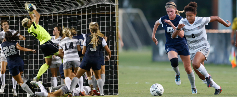 Nkomo and Rogers Sweep Women's Soccer Players of the Week