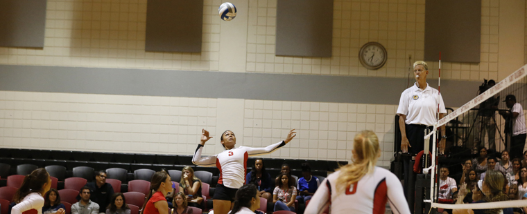 Volleyball Clipped in All-Buccaneers Match