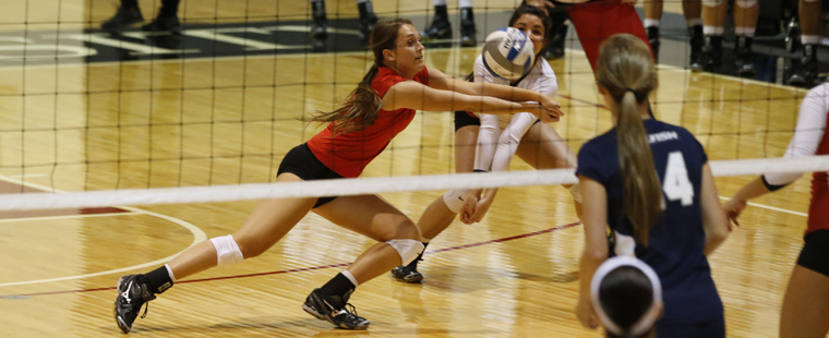 Volleyball Battles No. 2 Spartans Tough in Loss