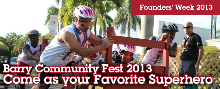Barry Community Fest 2013: Come as your Favorite Superhero!