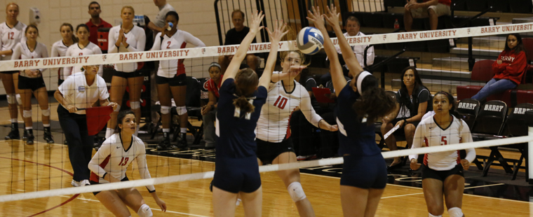 Volleyball Stomps Florida Tech in 4
