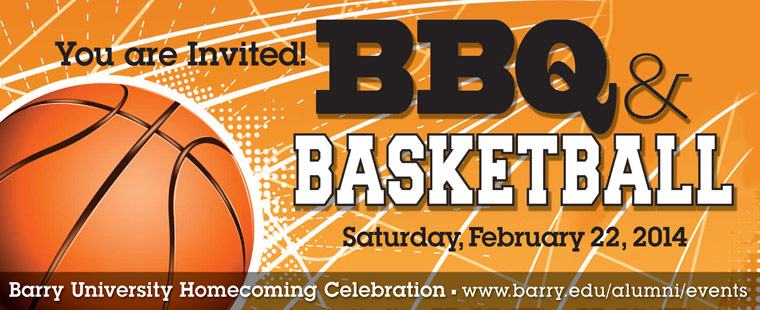 BBQ and Basketball - Barry University  Homecoming Celebration 2014