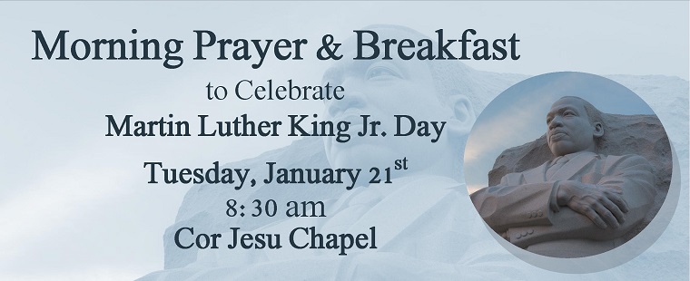 Prayer Service & Breakfast for Martin Luther King Day