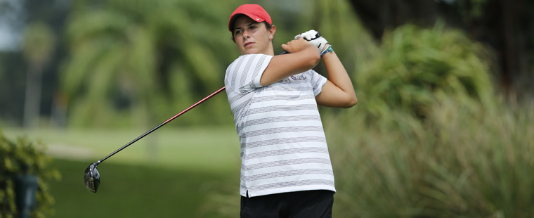 Women's Golf a Stroke Behind Leader Nova SE 