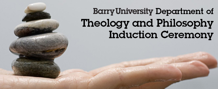 Department of Theology and Philosophy Honors Induction Ceremony