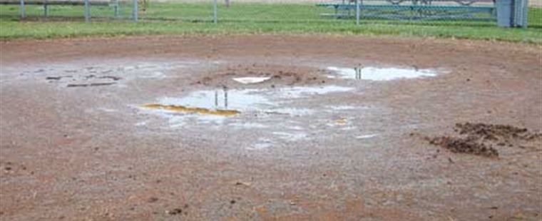 Rain and Tritons Get The Best Of Softball
