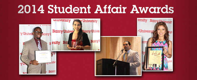 Division of Student Affairs recognizes student leaders
