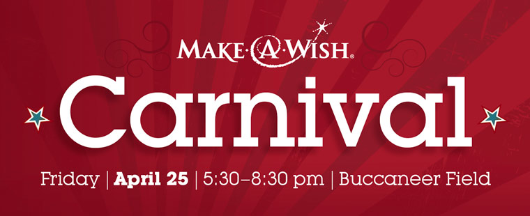 Buccaneers Host Make-A-Wish Carnival On Friday
