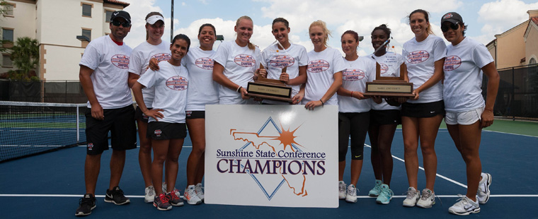 Women's Tennis Wins Record 5th Straight SSC Tourney