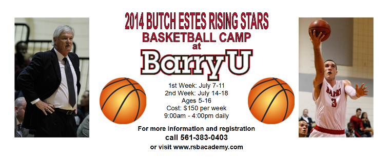 Barry Hosts Rising Stars Basketball Camps 