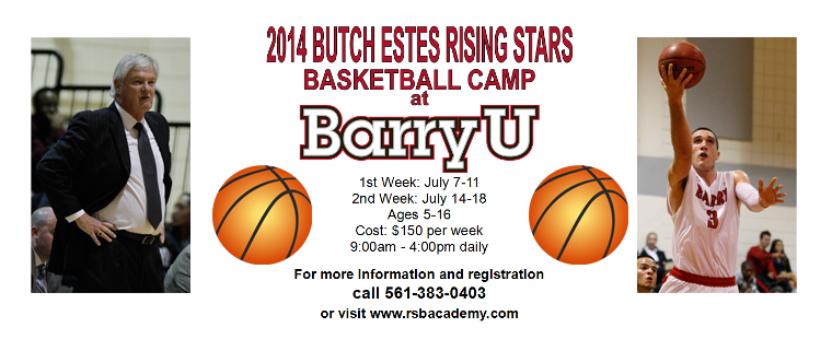 Barry Hosts Rising Stars Basketball Camps