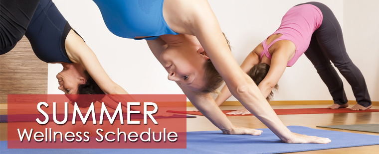 Summer Wellness Schedule