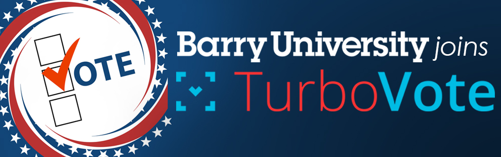 Barry University joins TurboVote initiative to expand voter outreach