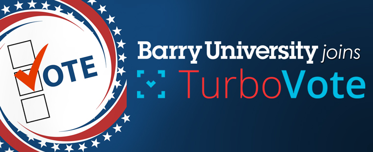 Barry University joins TurboVote initiative to expand voter outreach