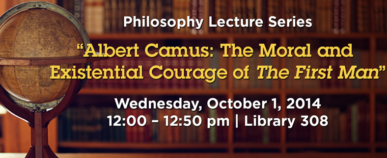 Join Us for the Philosophy Lecture Series, Oct. 1