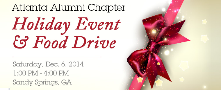Atlanta Alumni Chapter Holiday Event & Toy Drive