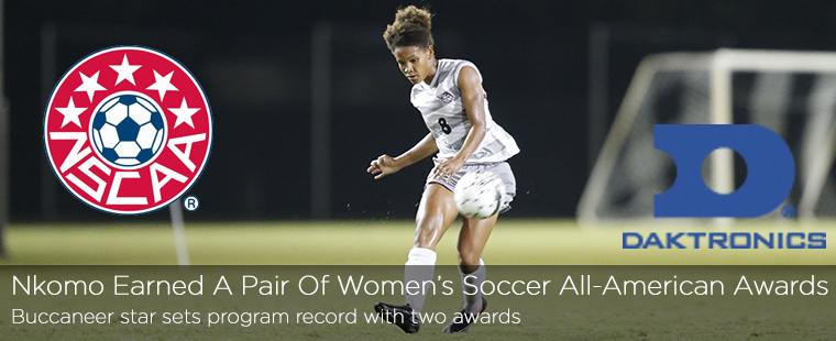 Nkomo Earned A Pair Of Women’s Soccer All-American Awards