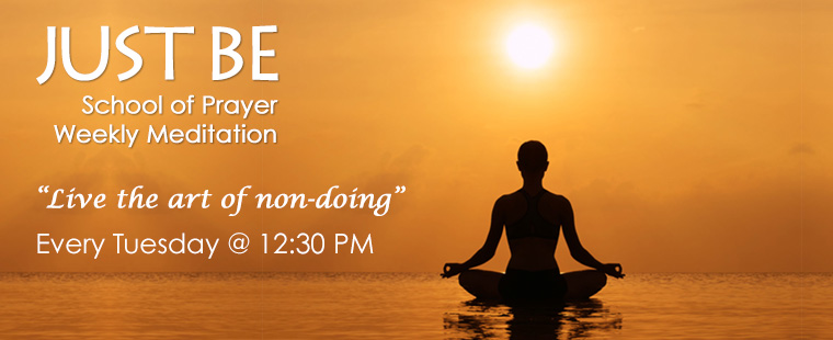 Remove stress and find inner peace with weekly guided meditation!